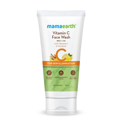 Mamaearth Face Wash Vitamin C For Skin Illumination